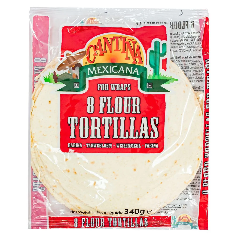 Cantina Mexicana Flour Tortillas, 8 tortilja od 340g