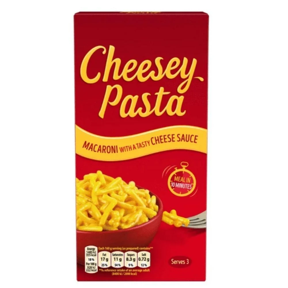 Cheesey Pasta, priprema za makarone sa sirom od 190g