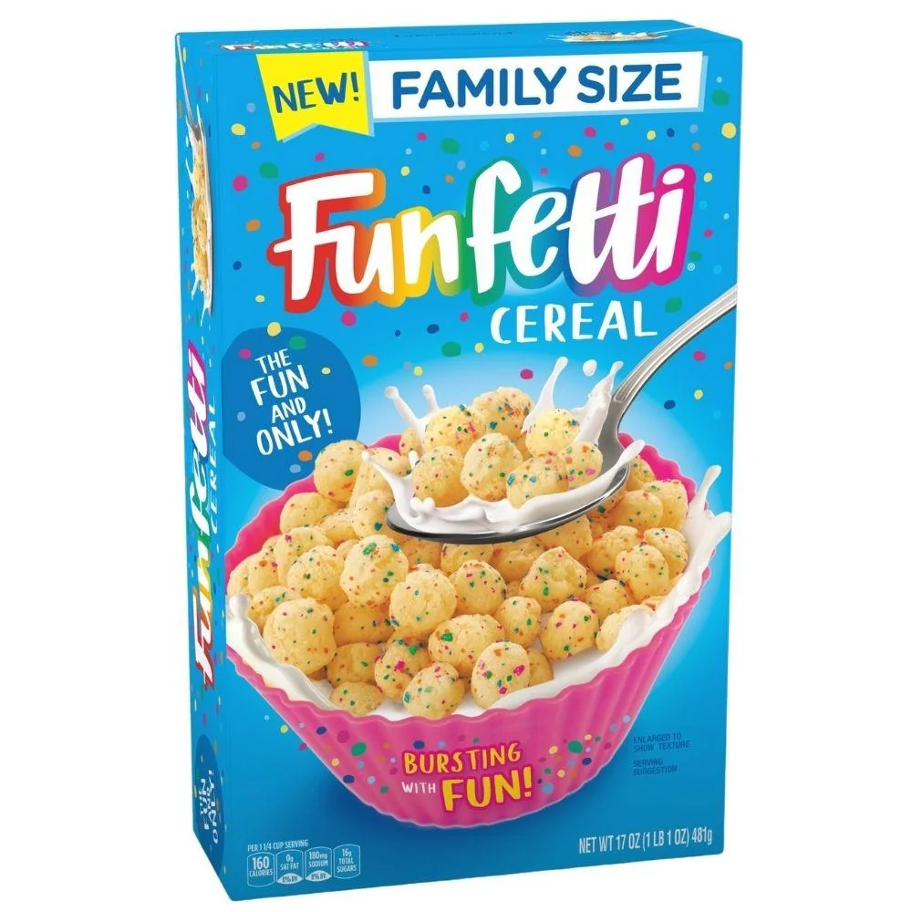 Funfetti Cereal Family, šarene žitarice od 481g