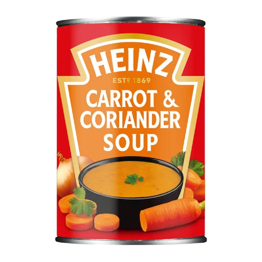 Heinz Carrot & Coriander Soup, juha od mrkve i korijandera od 400g