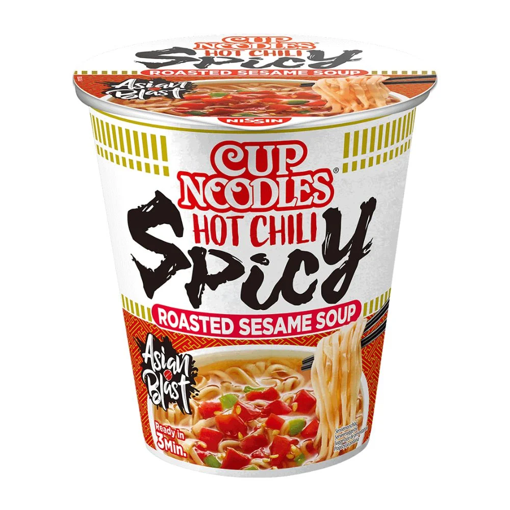 Nissin Noodle hot Chili Spicy, instant rezanci s pikantnim okusom od 66g