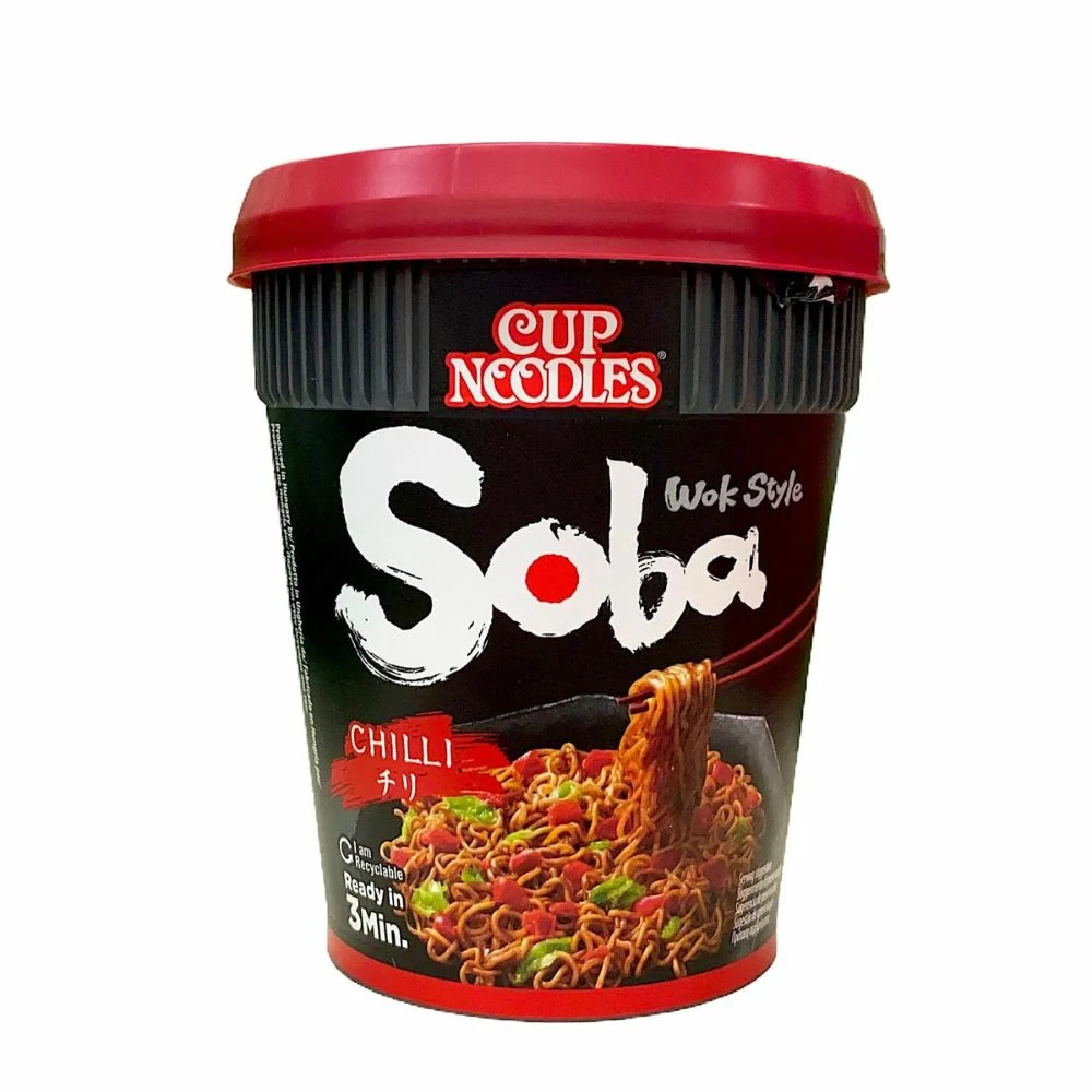 Nissin Noodles Soba Chili, rezanci s ljutim umakom od 92g