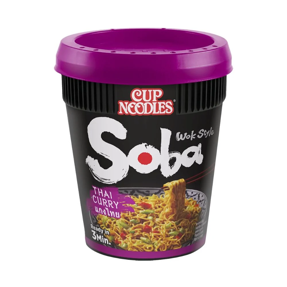 Nissin Noodles Soba Thai Curry, rezanci s tajlandskim curry umakom od 87g