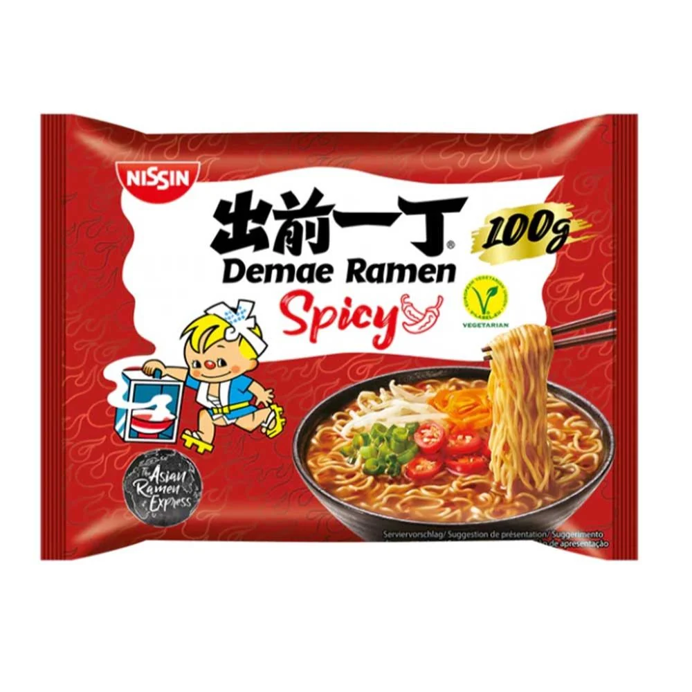 Nissin Ramen Spicy, pikantni rezanci od 100g