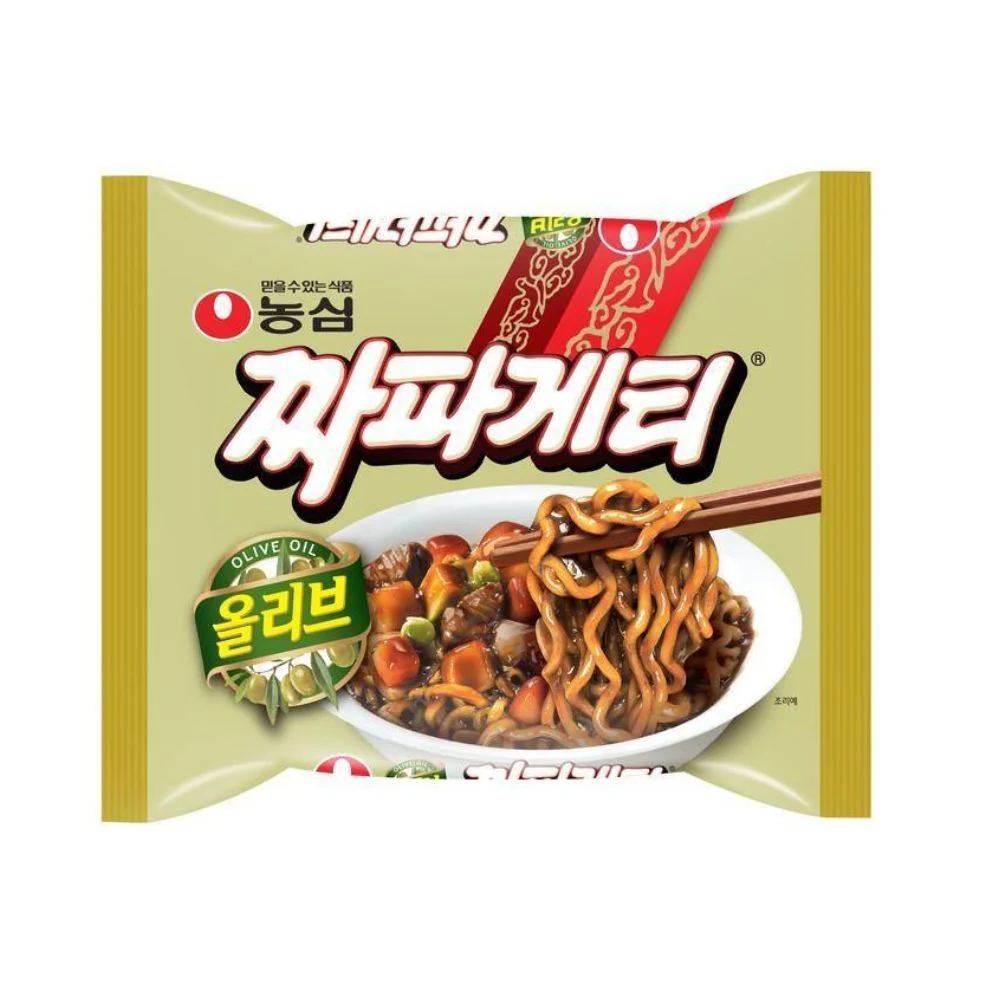 Nongshim Instant Chapagnetti, rezanci s okusom crnog sojinog umaka od 121g