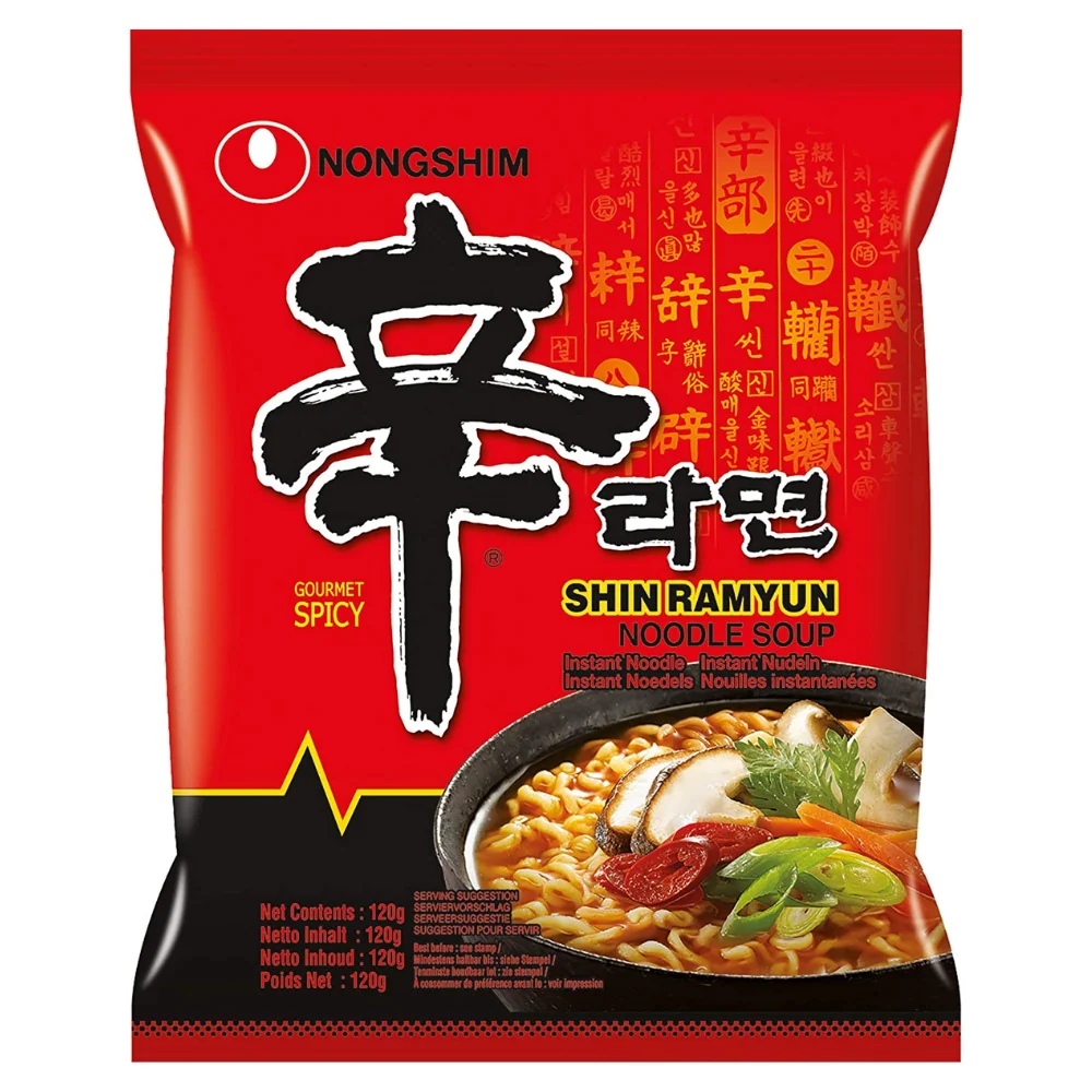 Nongshim Shin Ramyun Noodle Spicy, instant rezanci ljuti od 120g
