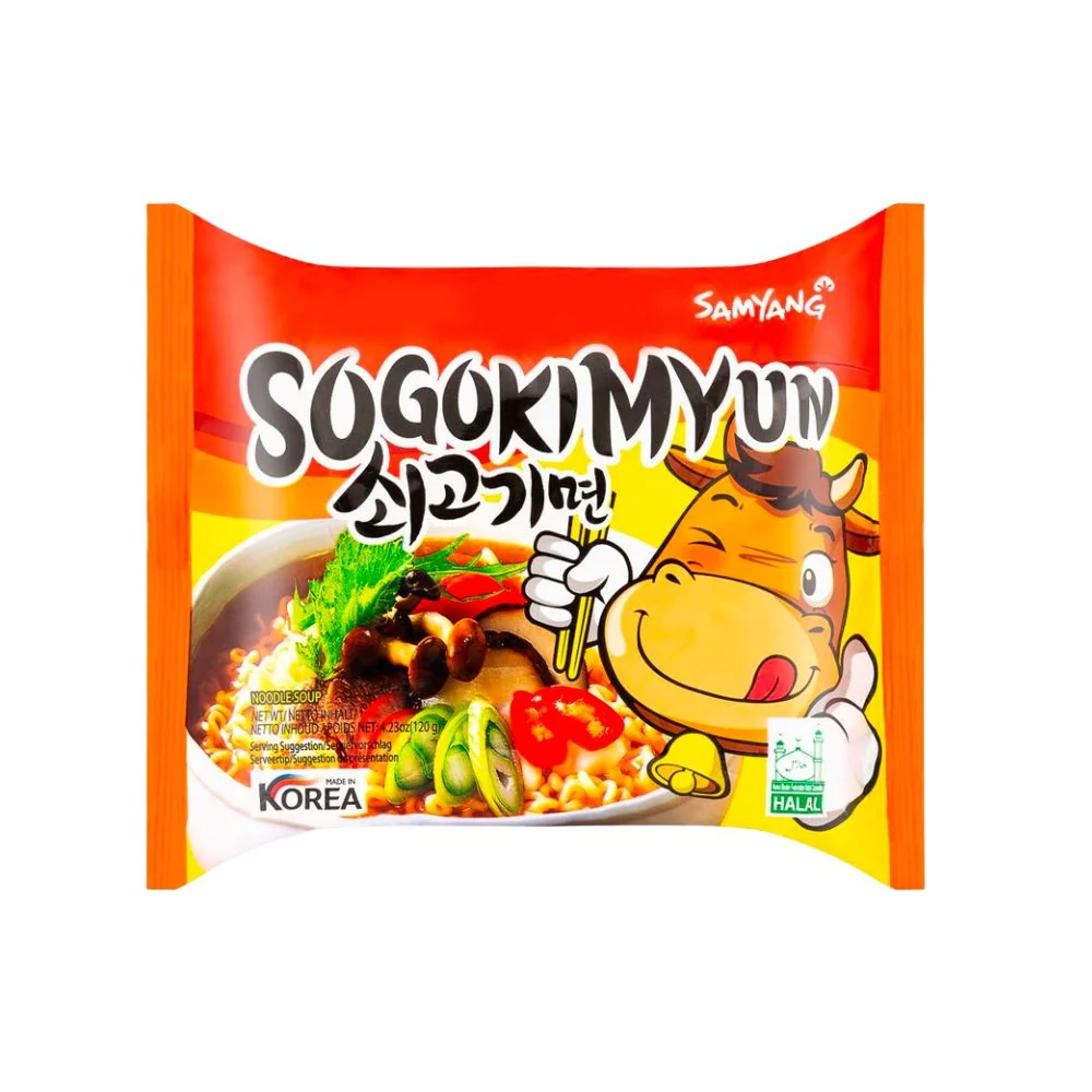 Samyang Sogokimyun Ramen, ramen s povrtnim začinom od 120g