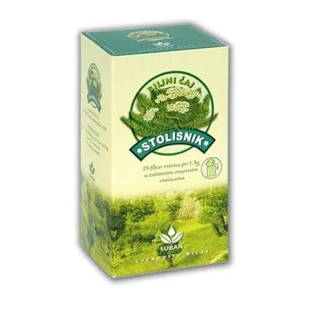 Stolisnik čaj u filter vrećicama Suban 32,5g