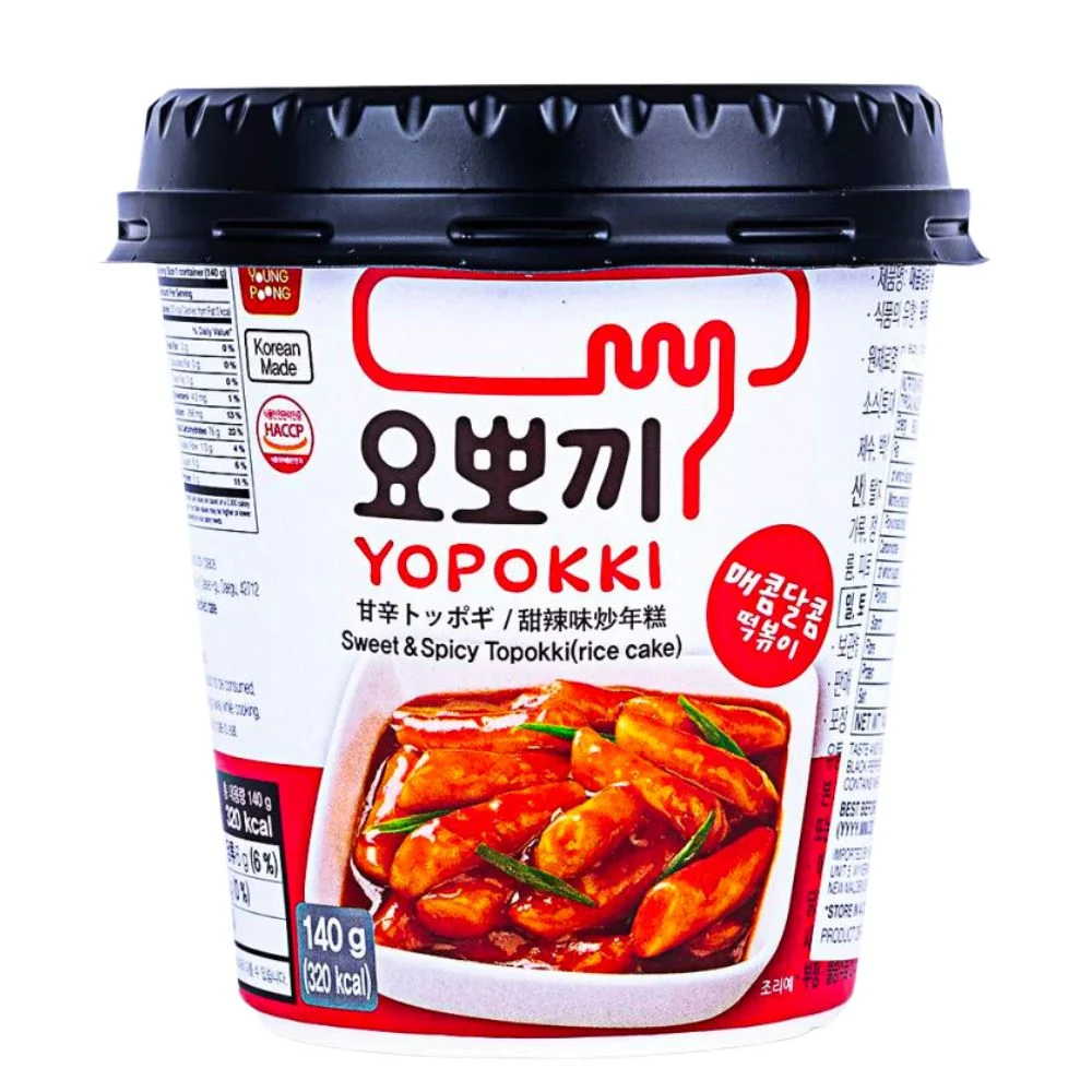 Yopokki Sweet Spicy, slatko-ljuti rižini njoki od 140g