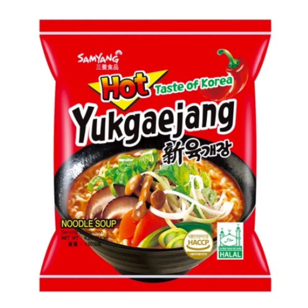 Yukgaejang Hot Taste Korea, pikantne rezance s gljivama od 120g