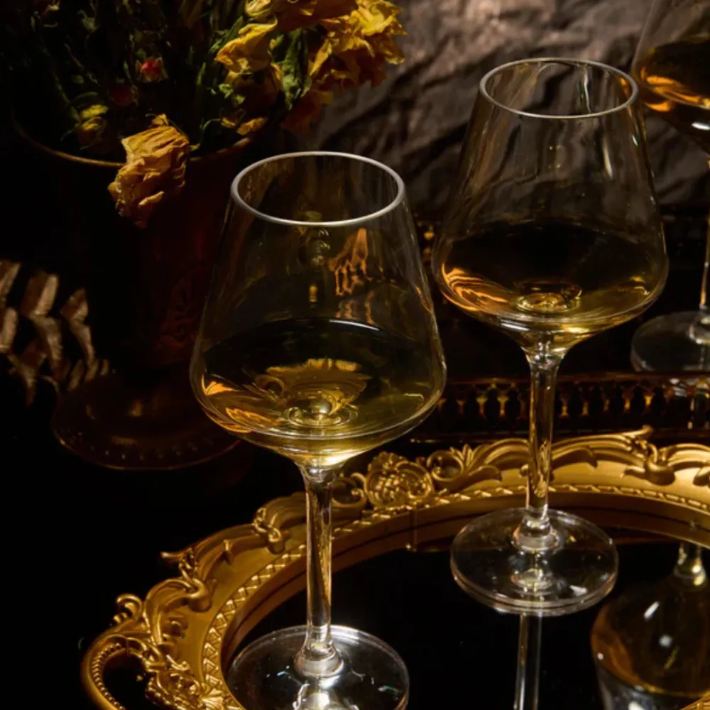 Barcelona Acrilyc Stemmed Wine Glassware Set 4
