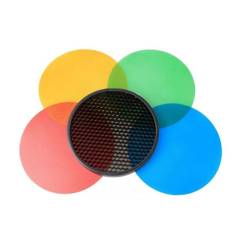 Godox pribor AD-S11 Grid + Kolor filter set za AD-S2