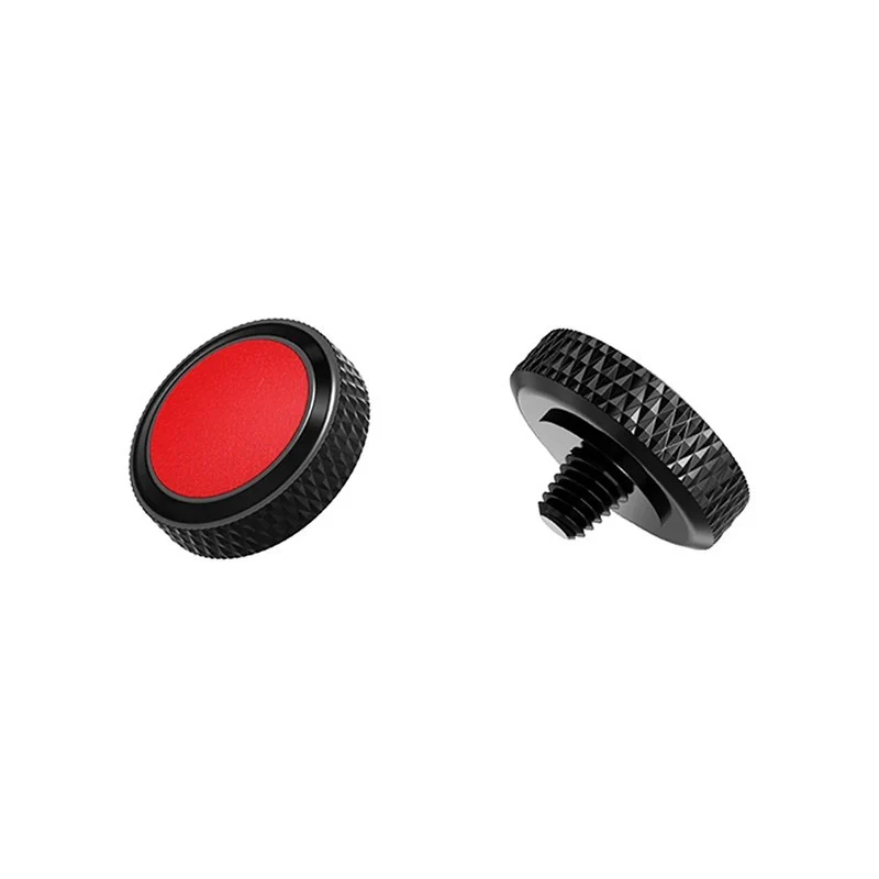 JJC Deluxe SRB-BK Soft release button za Fuji/Leica (crveno/crni)