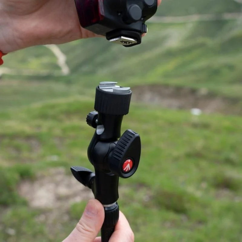 Manfrotto MLH1HS-2 nagibna glava + cold shoe (026)