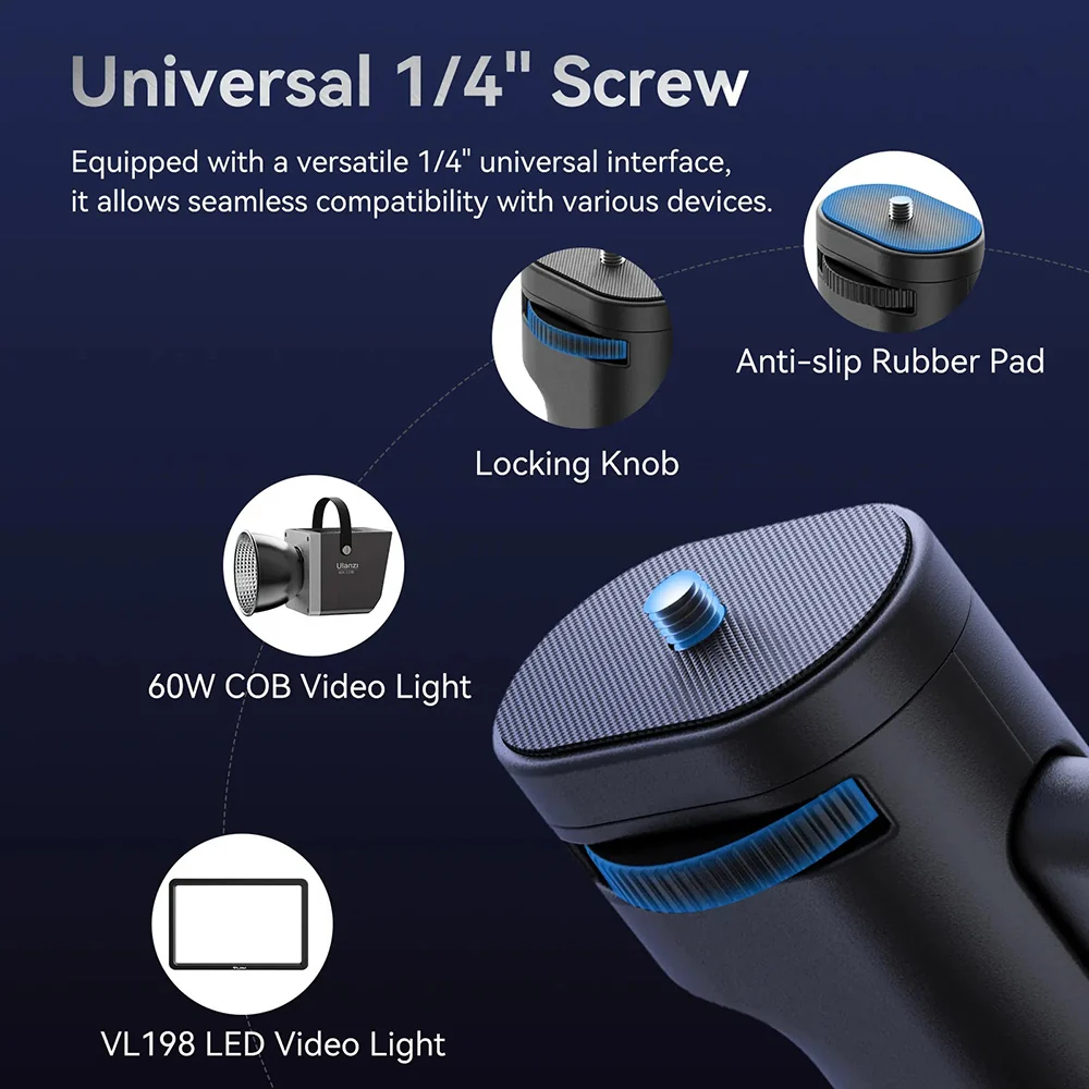 Ulanzi Nagibna glava LA003 Button grip