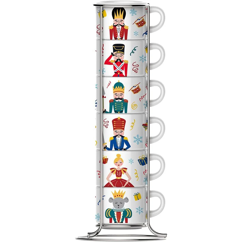 BIALETTI set šalica, ORAŠAR