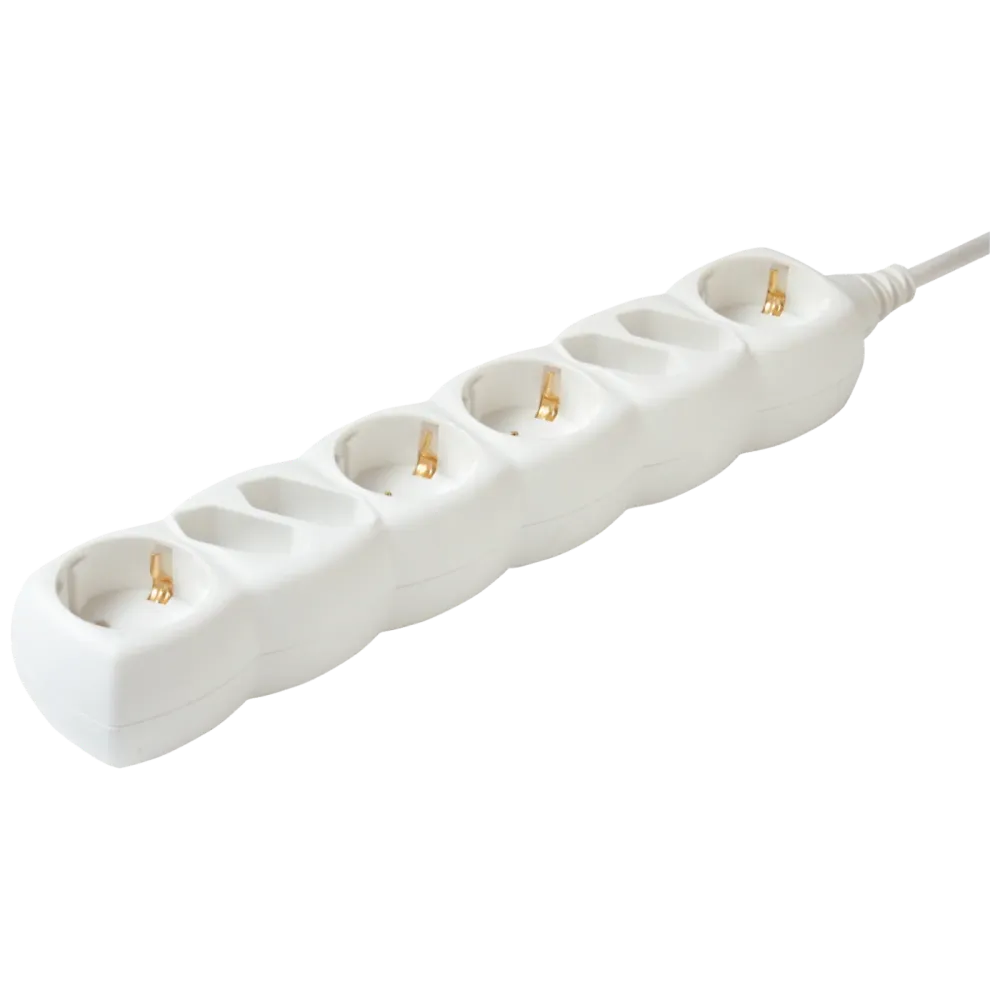 home Produžni kabel, 8 utičnica, 3 x 1.0 mm², 1.5met - NV 18/WH