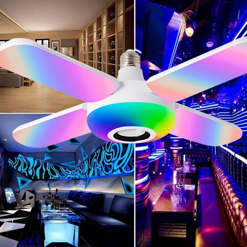 Led RGB lampa Elisa sa muzikom