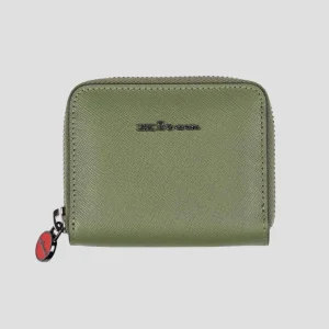 Kiton zeleni kožni držč za novčiće