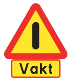 Prijenosni znak. Straž.