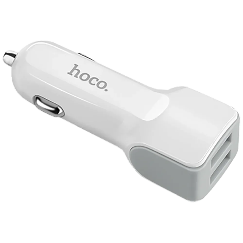 hoco. Auto punjač za smartphone, 2 x USB, 5V / 2.4 - Z23 Grand Style Dual port