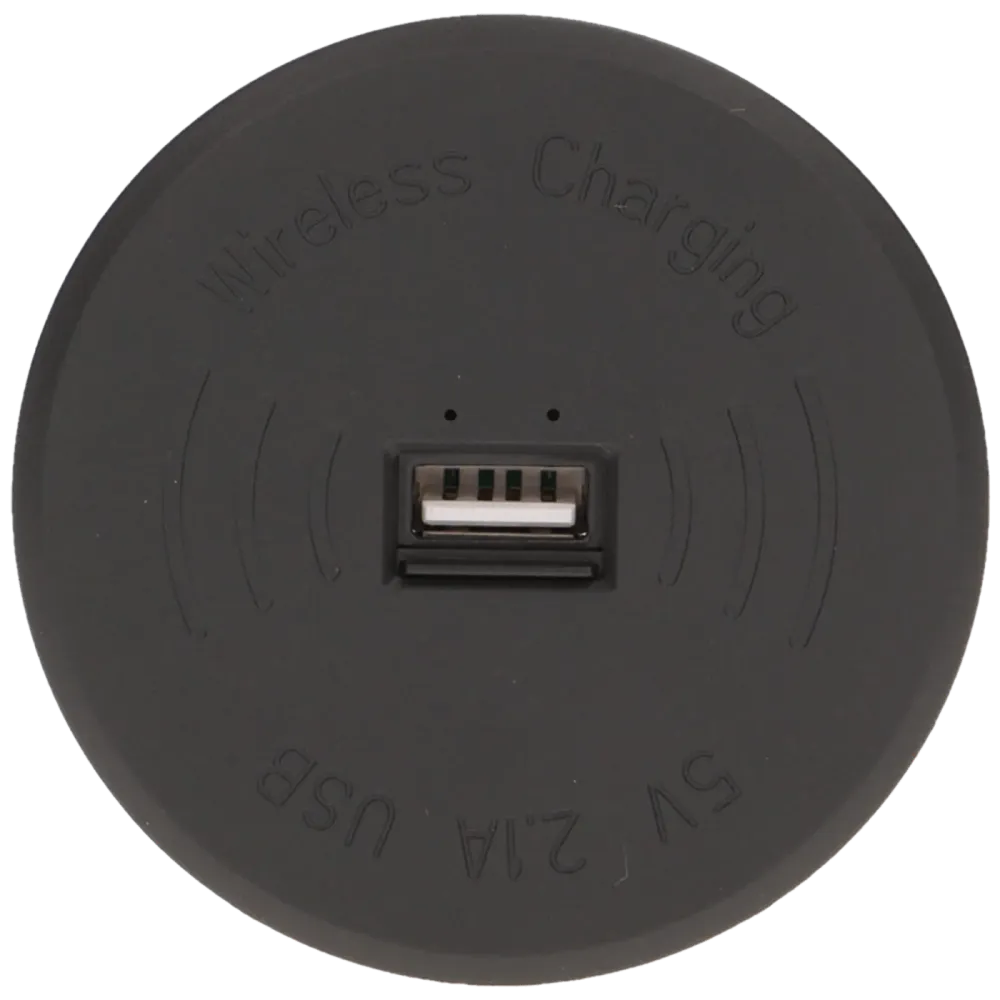 Orno Bežični punjač sa USB utorom, ugradbena - OR-AE-1367/B