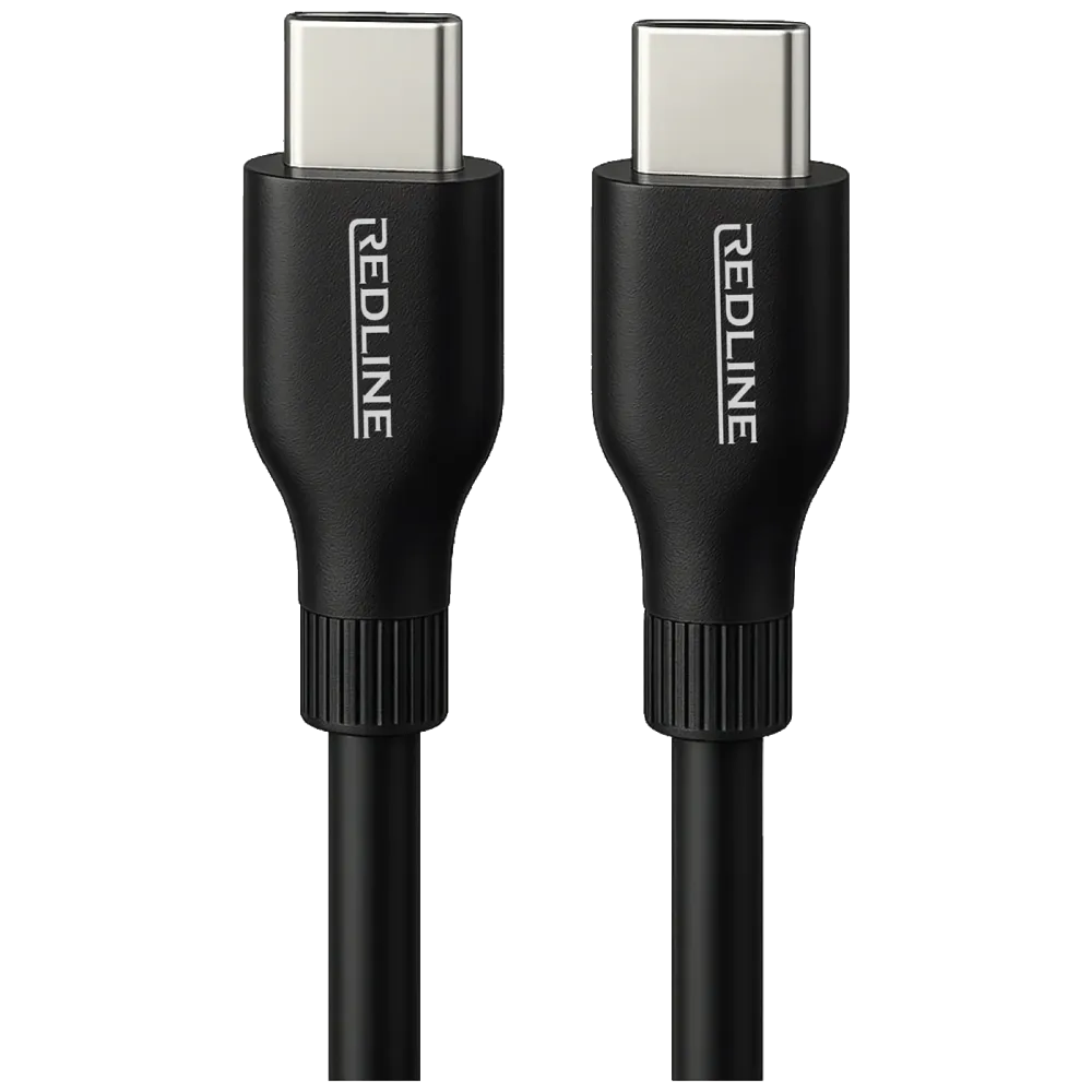 REDLINE Punjač sa USB-C kablom, 2 x USB-C, brzi, 35W, GaN - PQ351CC+CC1.2M60W