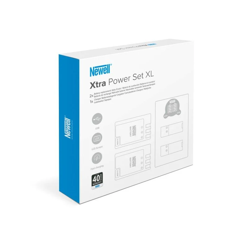 Newell Punjač + baterija set Dual DL-USB-C za Sony NP-FW50 (2 baterije)