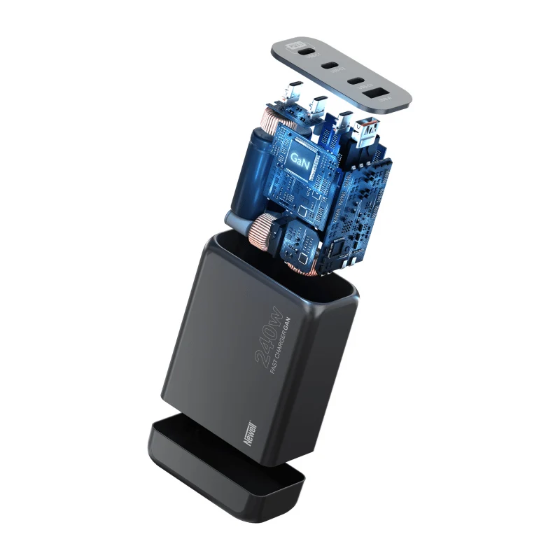 Newell Punjač GaN 240W 3xUSB-C / 1xUSB-