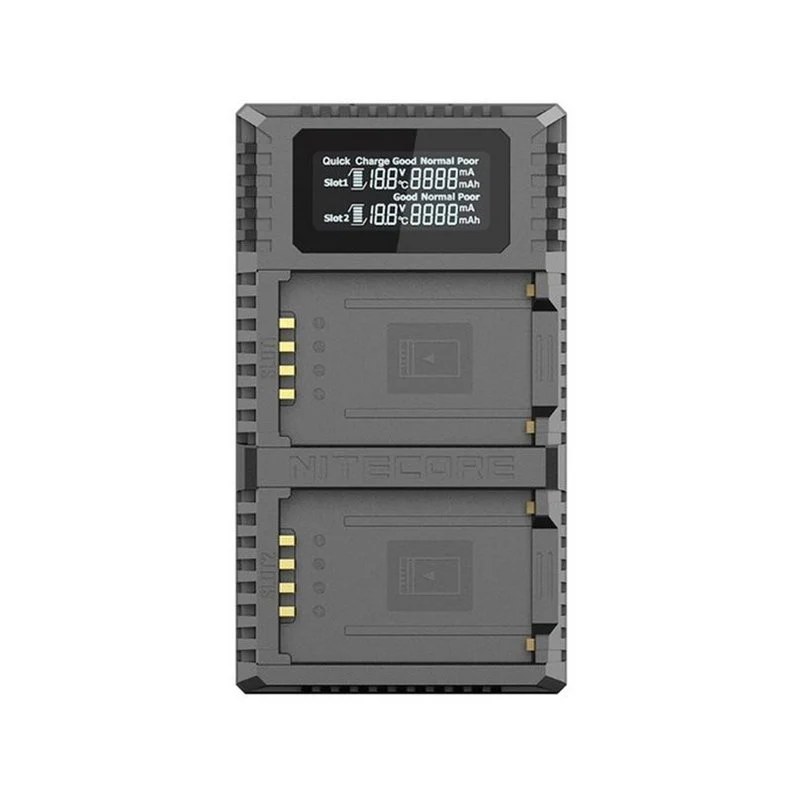 Nitecore Punjač USB UCN2 PRO Dvostrani putni (Canon LP-E6)