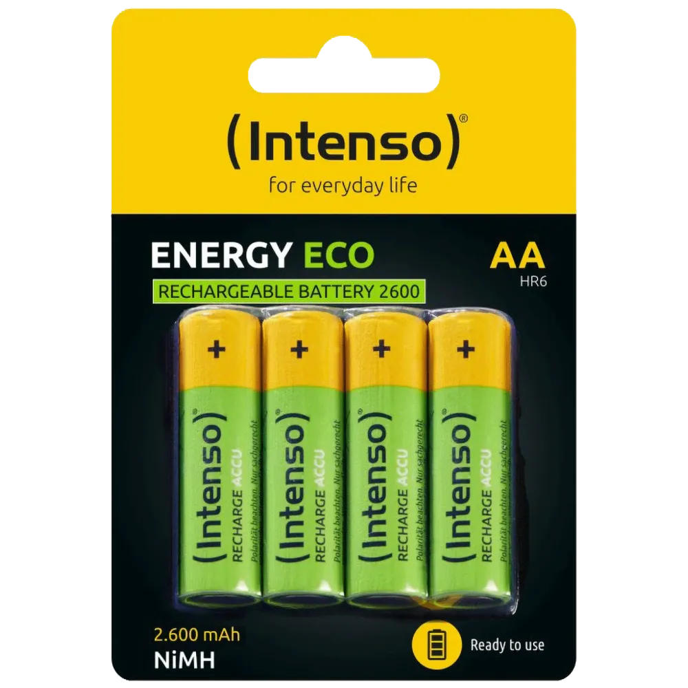 (Intenso) Baterija punjiva AA / HR6, 2600 mAh, blister 4 komada - AA / HR6/2600
