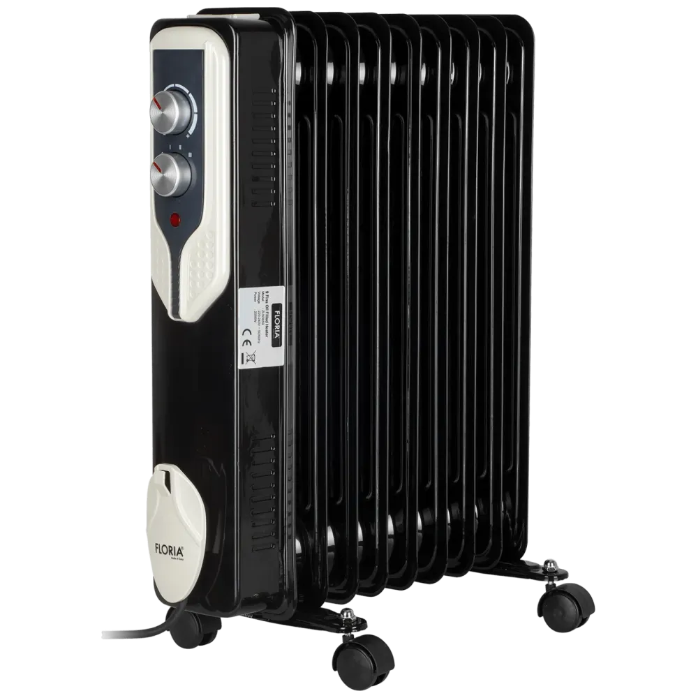 Floria Radijator uljni, 2000 W, 9 rebara - ZLN3659