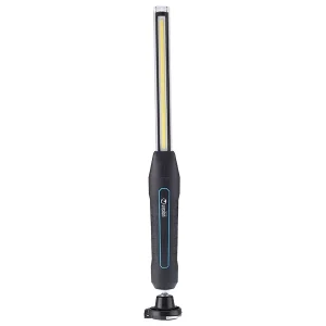 Ultratanka punjiva radna svjetiljka, COB LED 10W 800 lm + LED 3W 200 lm, IK08, IP67, s magnetom