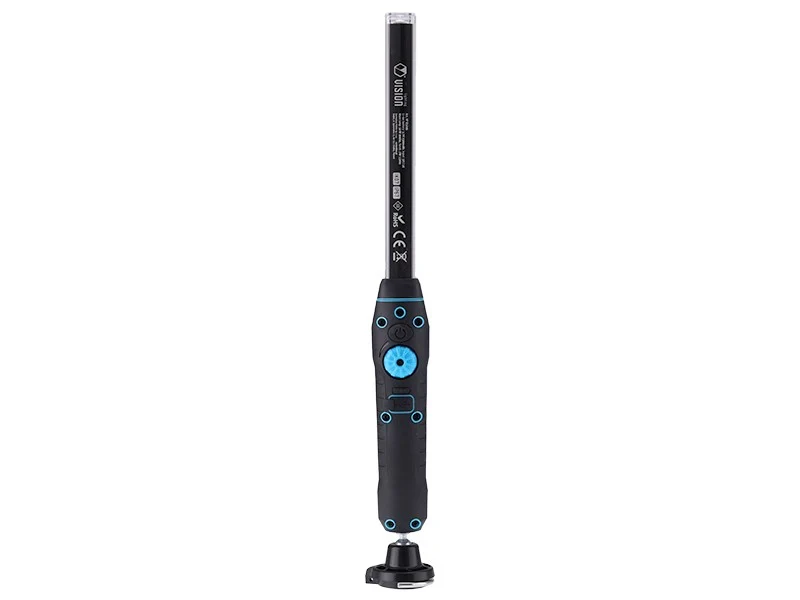 Ultratanka punjiva radna svjetiljka, COB LED 10W 800 lm + LED 3W 200 lm, IK08, IP67, s magnetom