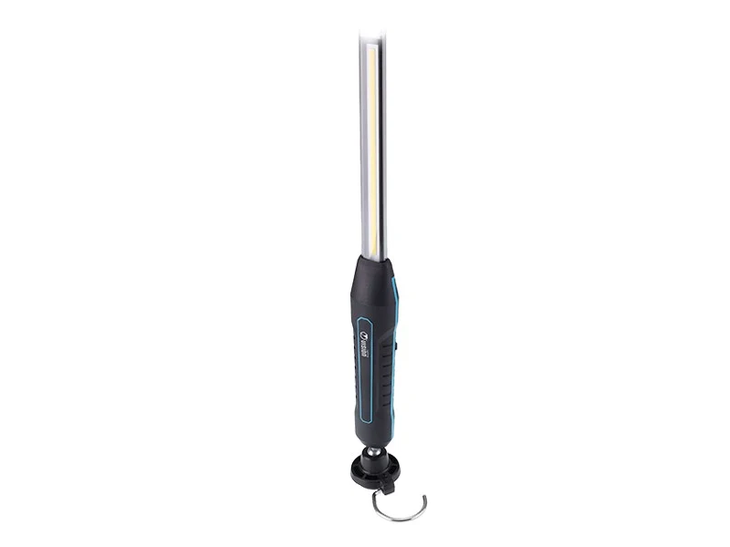 Ultratanka punjiva radna svjetiljka, COB LED 10W 800 lm + LED 3W 200 lm, IK08, IP67, s magnetom