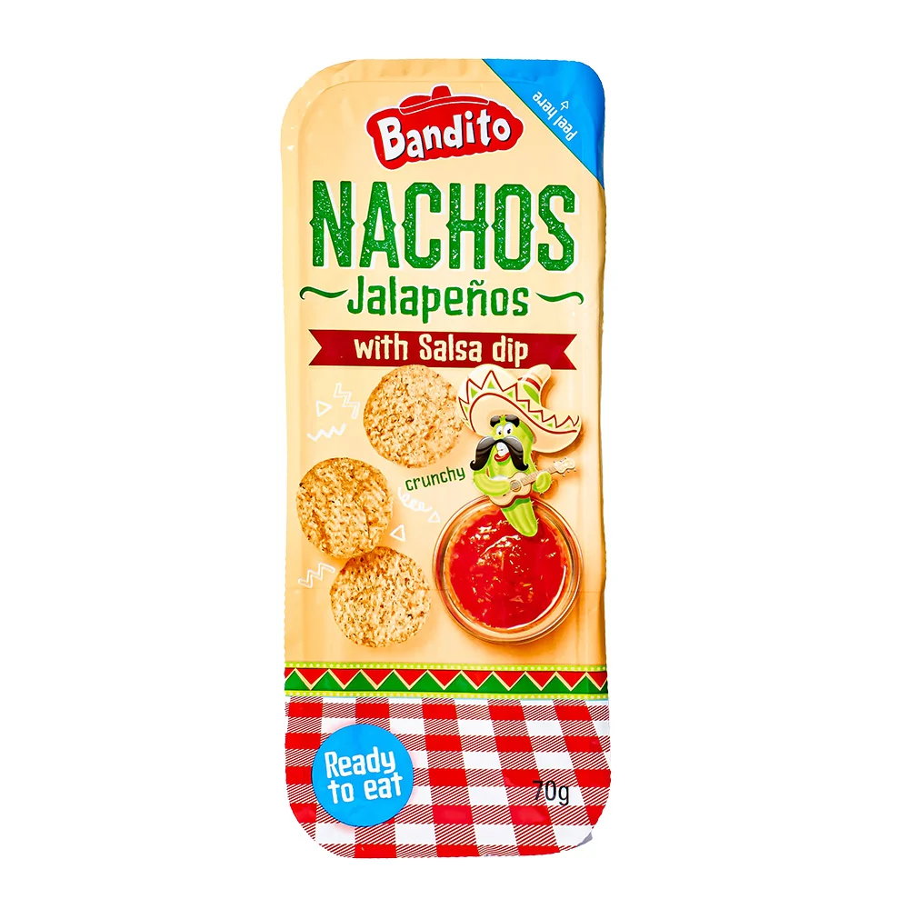 Bandito Nacho Salsa Dip, nachosi sa salsom od 70g
