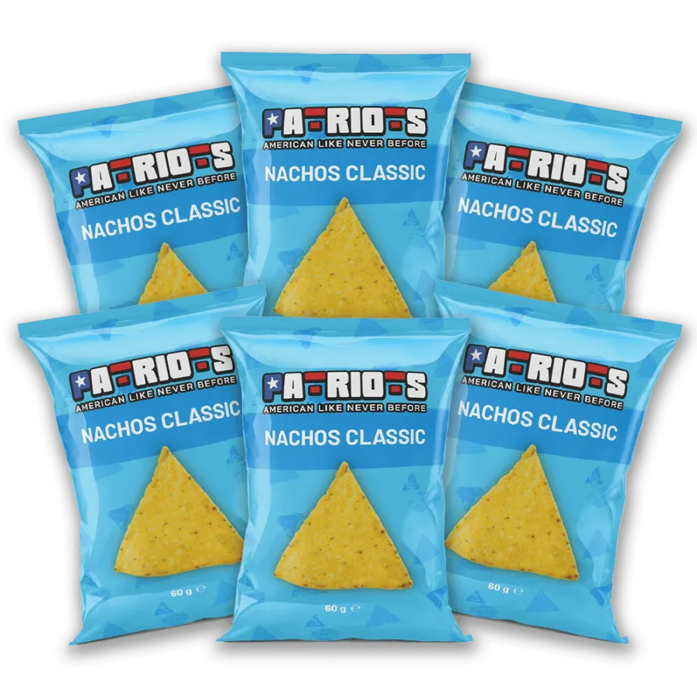 6x Patriots Klasični Nachos