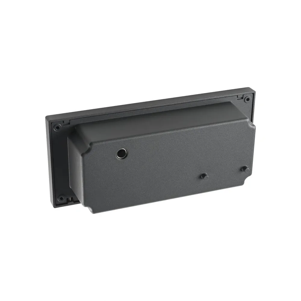 LED zidna svjetiljka ADI, ugradbena, antracit, 18W, 3000K, IP55
