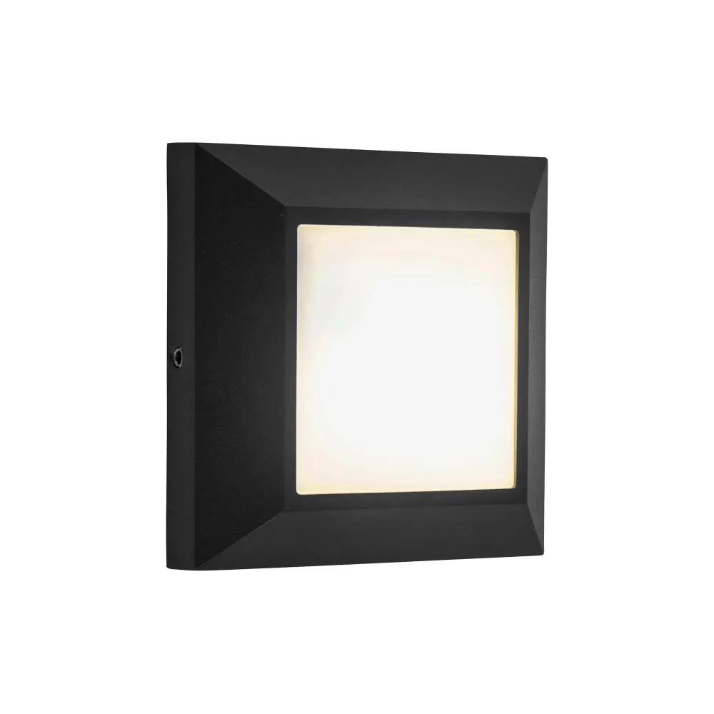 LED zidna svjetiljka HELENA, mat crna, 4.1W, 3000K, IP54