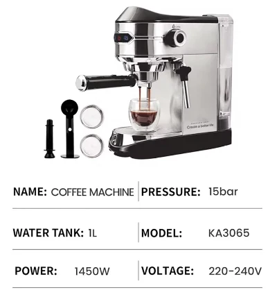 Aparat za Kafu 15 bara Espresso Cappuccino