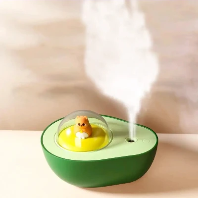 Aroma Difuzer Ovlazivac Vazduha Avokado - LED Svetlo i Figurica
