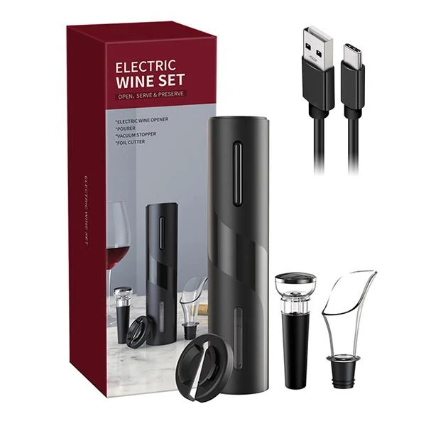 Elektricni Otvarac Vina Set