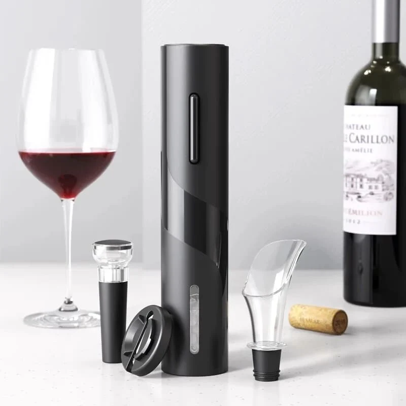 Elektricni otvarac za vino Lux set