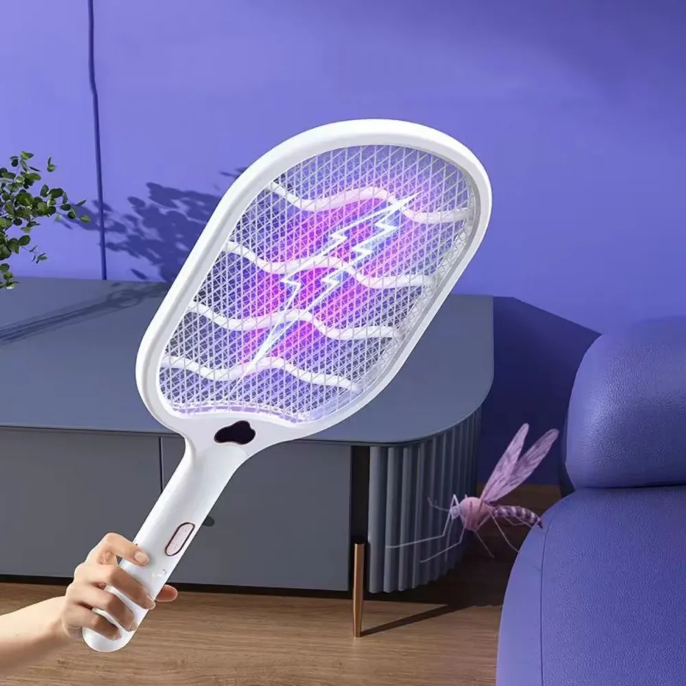 Elektricni Reket Lampa protiv Komaraca 2u1