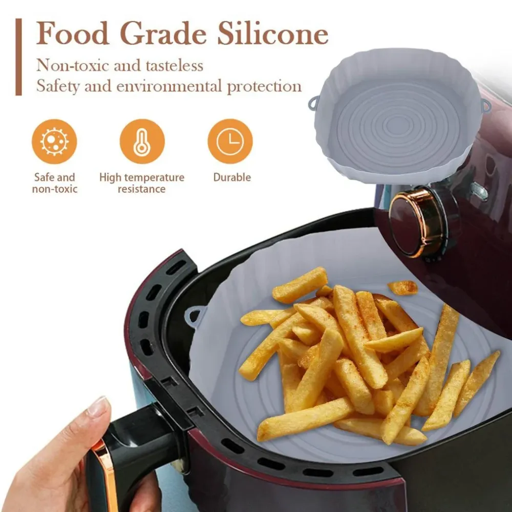 Silikonska Posuda za Air Fryer set 2 kom