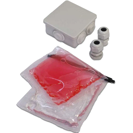 Famatel Razvodna kutija nadžbuk 80x80, vodonepropusna, IP68+ GEL - 3002-GL