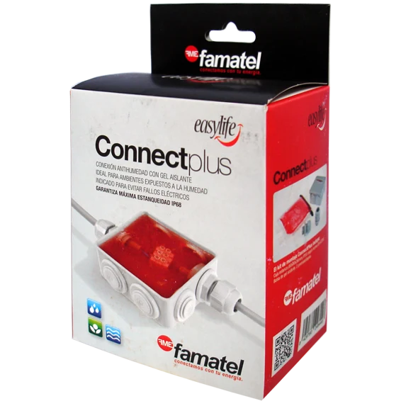 Famatel Razvodna kutija nadžbuk 80x80, vodonepropusna, IP68+ GEL - 3002-GL