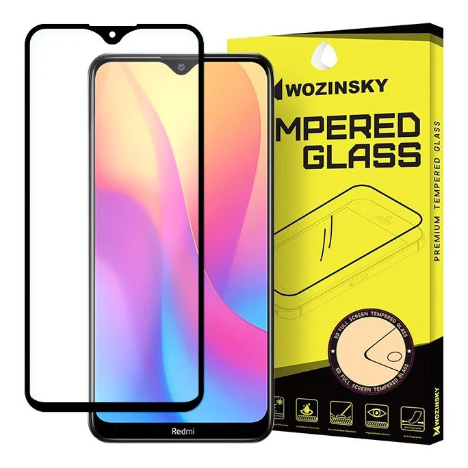 Kaljeno staklo čvrsta zaštita sa okvirom za Xiaomi Redmi 8A
