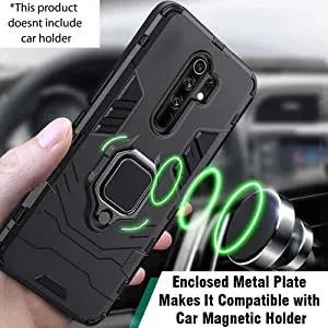Ring Armor Case Kickstand robusna maska za XIAOMI REDMI 9