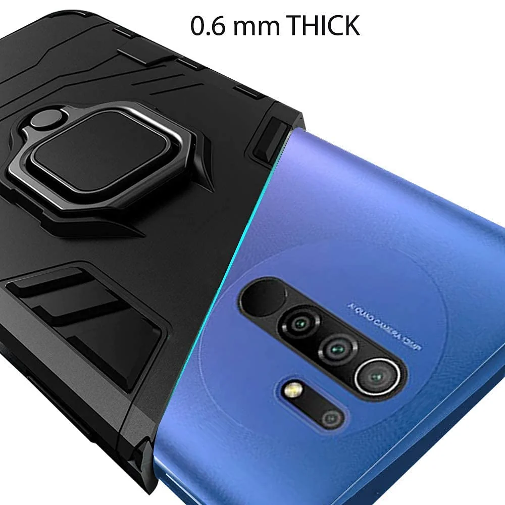 Ring Armor Case Kickstand robusna maska za XIAOMI REDMI 9